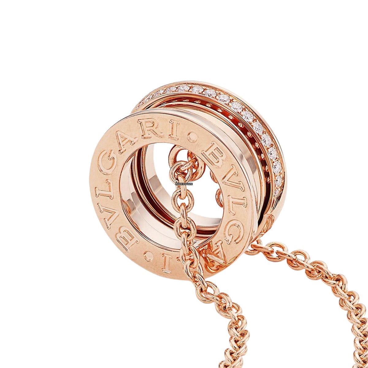 Bulgari B.ZERO1 NECKLACE 359292 Rose Gold