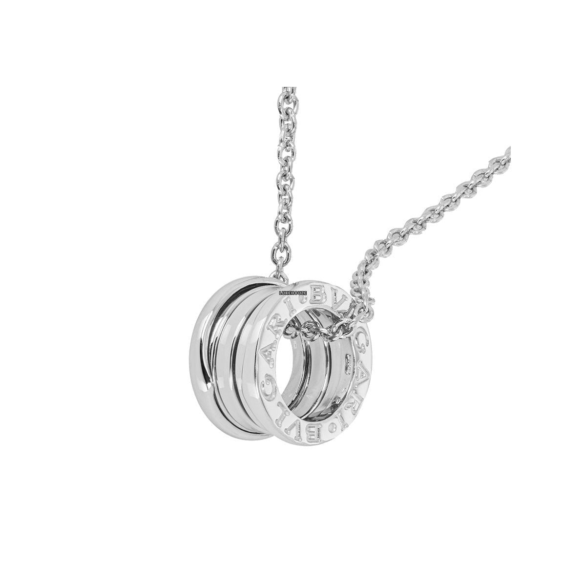 Bulgari B.ZERO1 NECKLACE 352815 White Gold