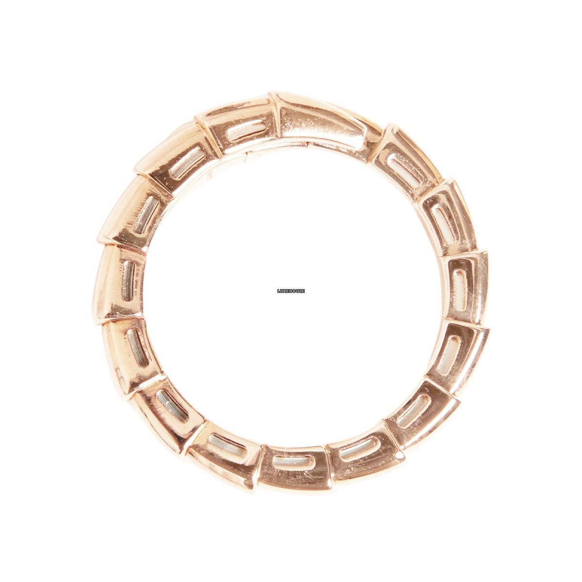 Bulgari SERPENTI VIPER RING 358640 Rose Gold