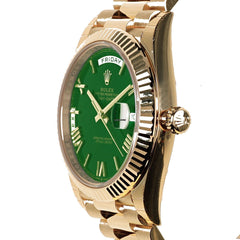 Rolex Day-Date 40 228238 Green Roman