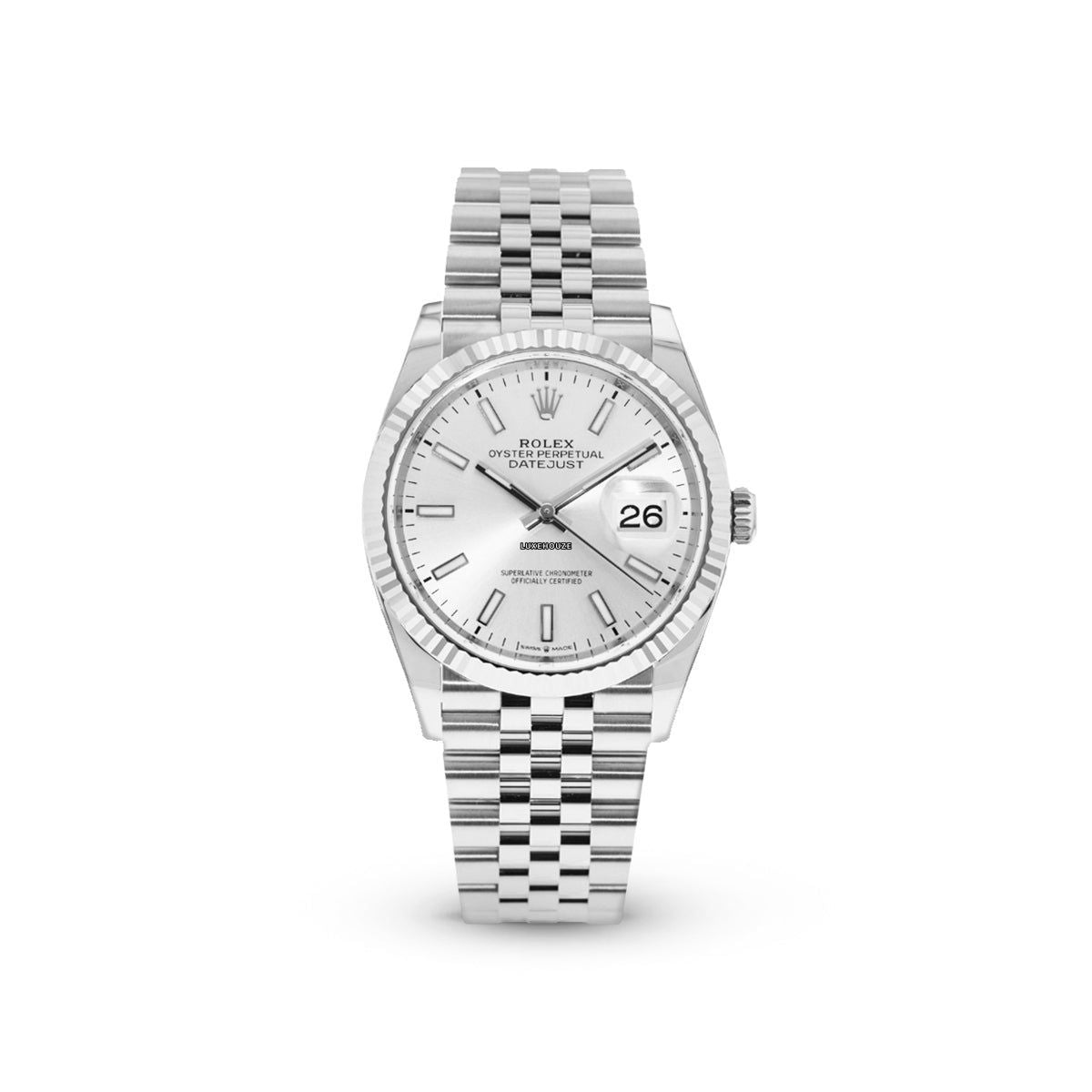 Rolex Datejust 36 126234 Silver Jubilee