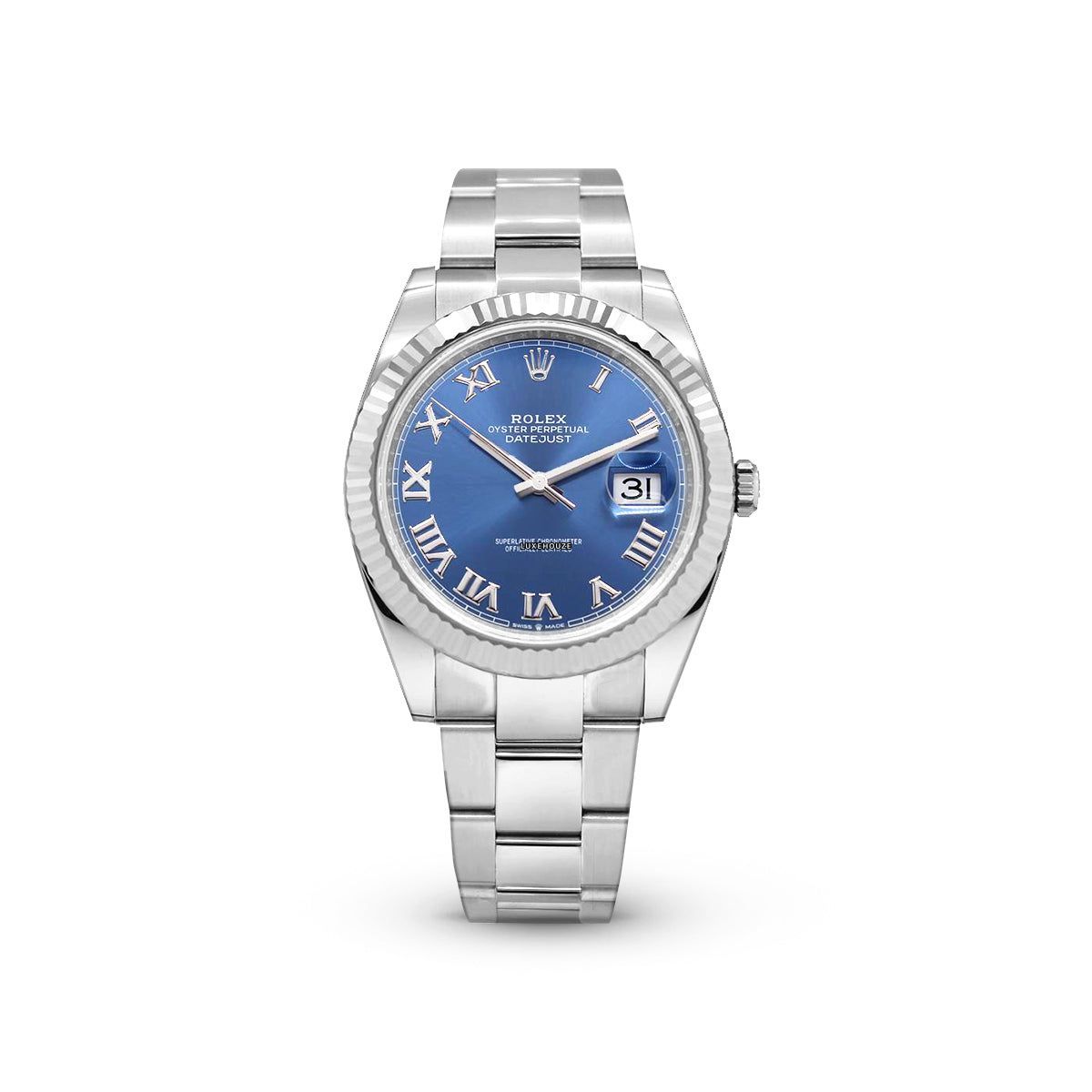 Rolex Datejust 41 126334 Blue Roman Oyster