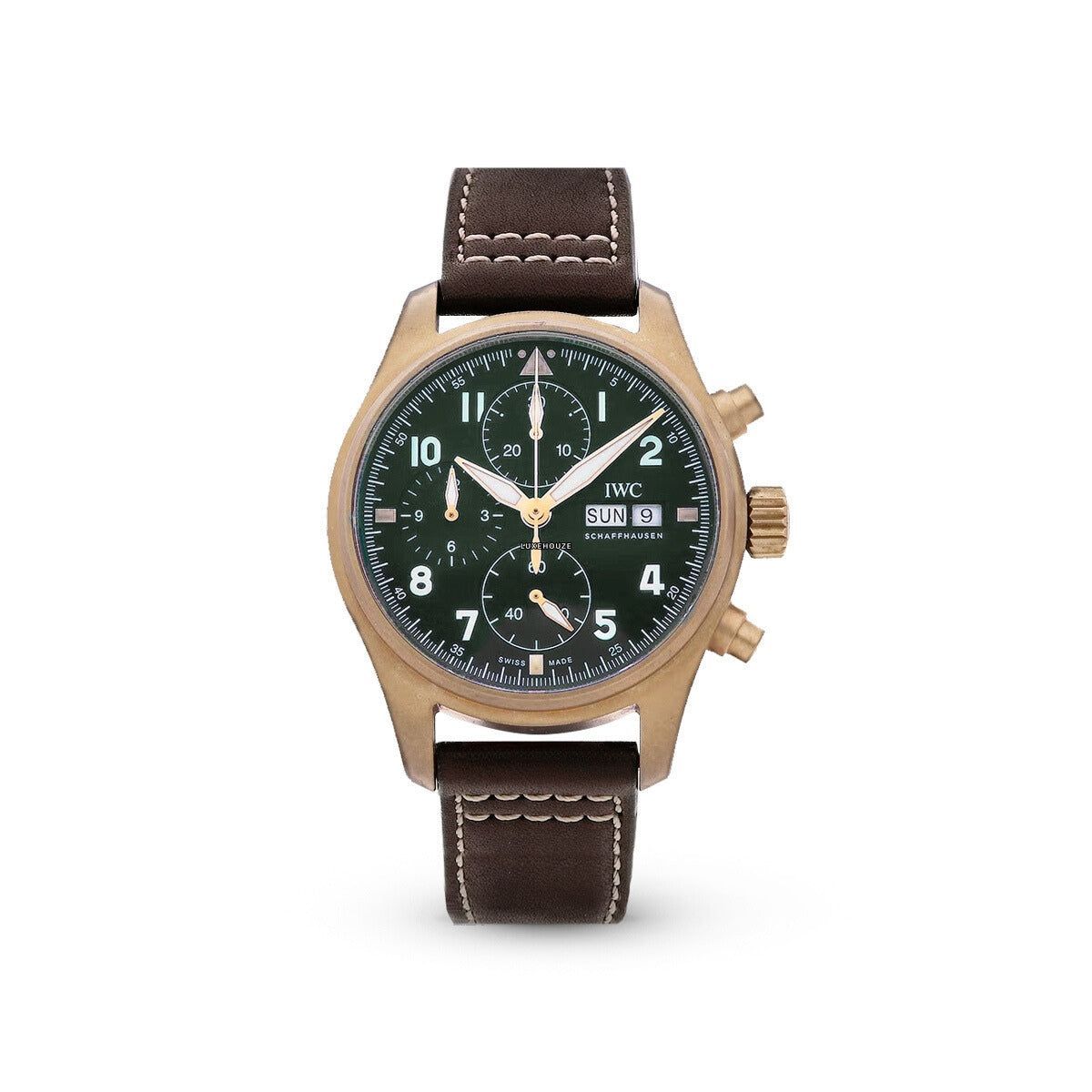 IWC Pilot Splitfire Chronograph IW387902 Dark Green