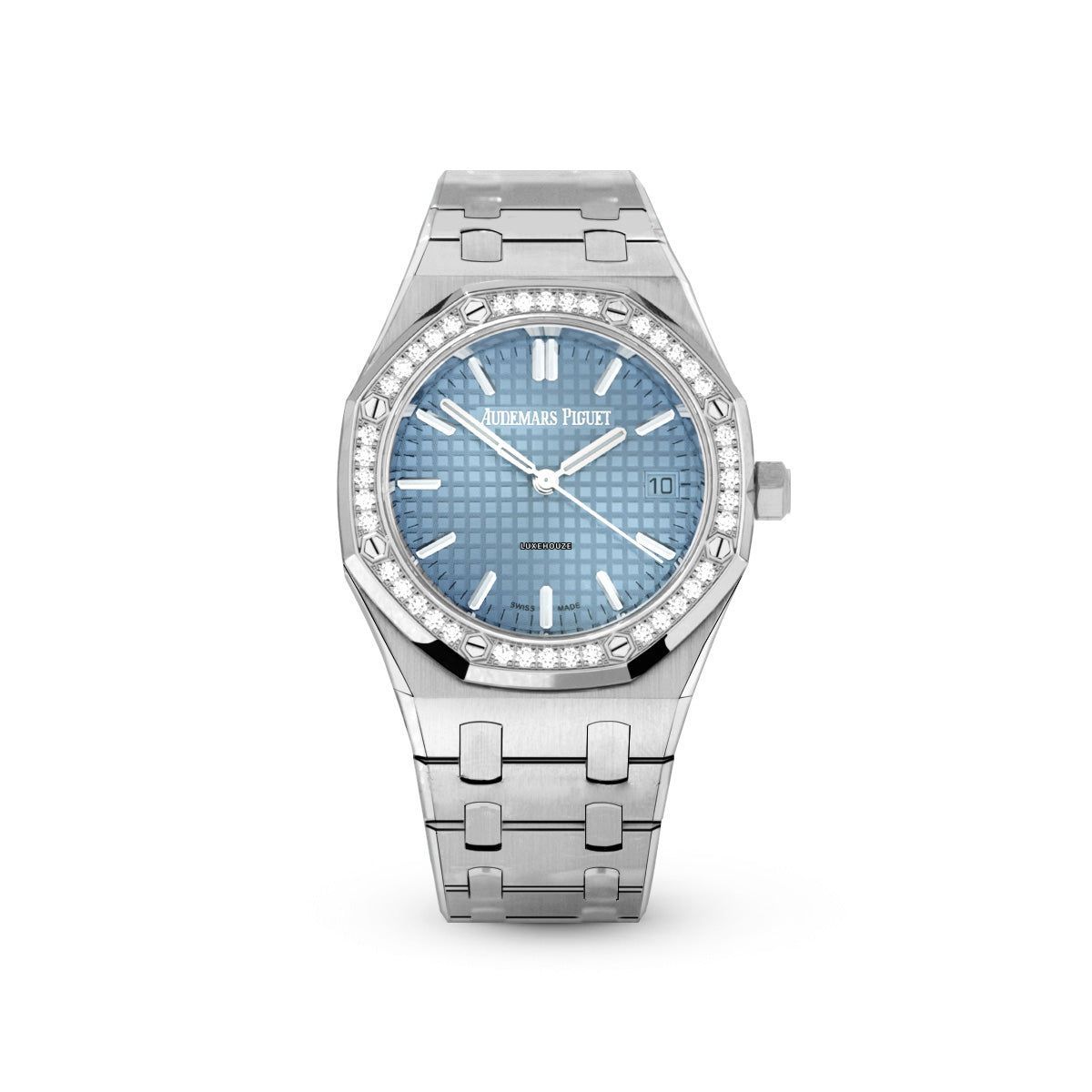 Audemars Piguet Royal Oak 34 77451ST.ZZ.1361ST.03 Light Blue