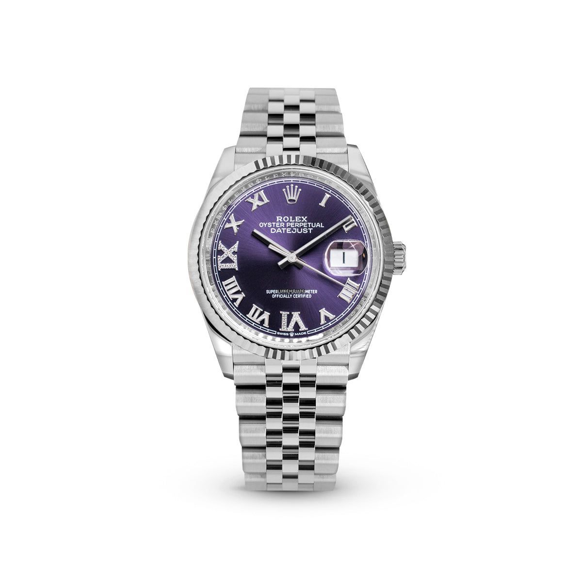 Rolex Datejust 36 126234VIIX Purple Jubilee