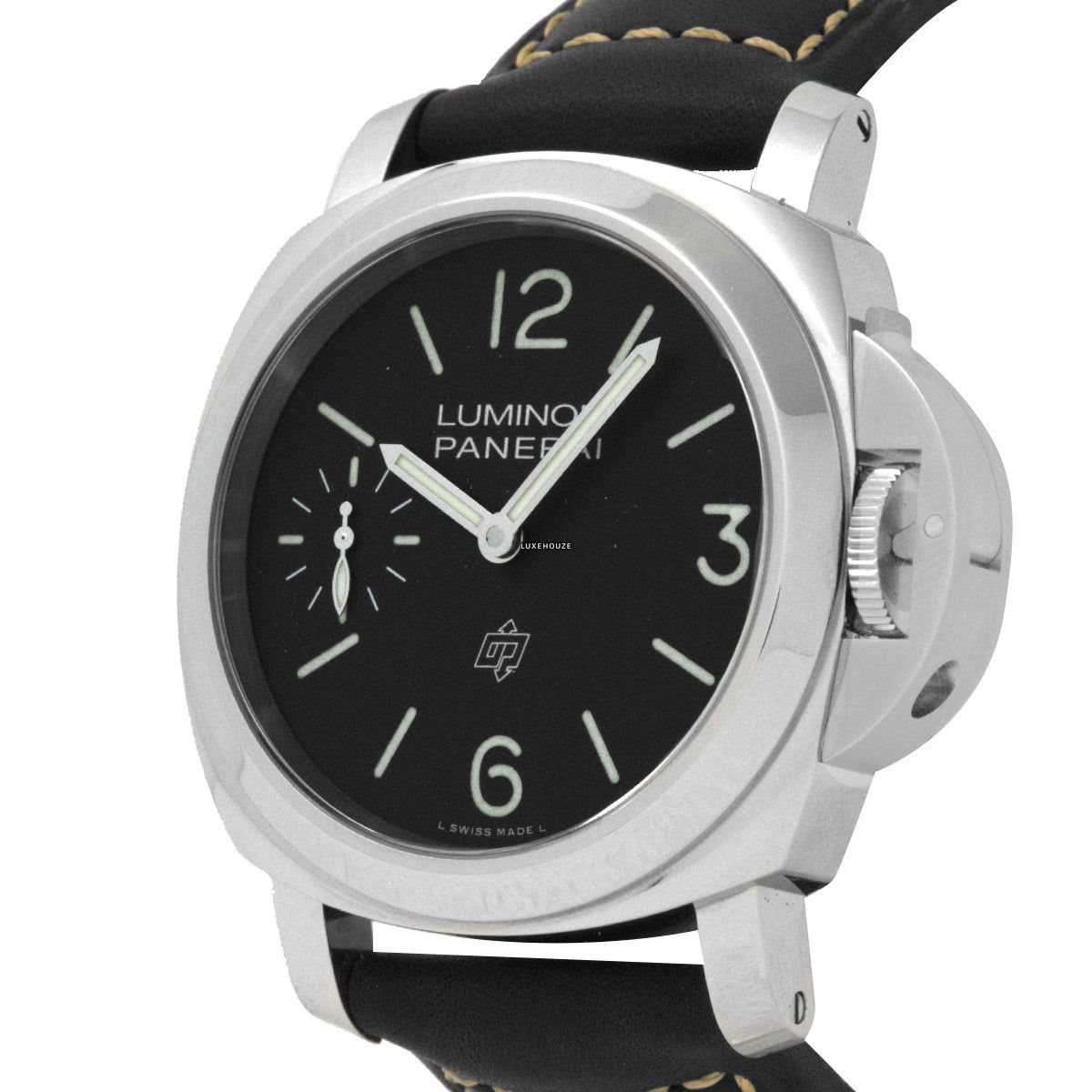 Jam Tangan Panerai Luminor Logo 44 PAM01084 Black Original di Luxehouze ...