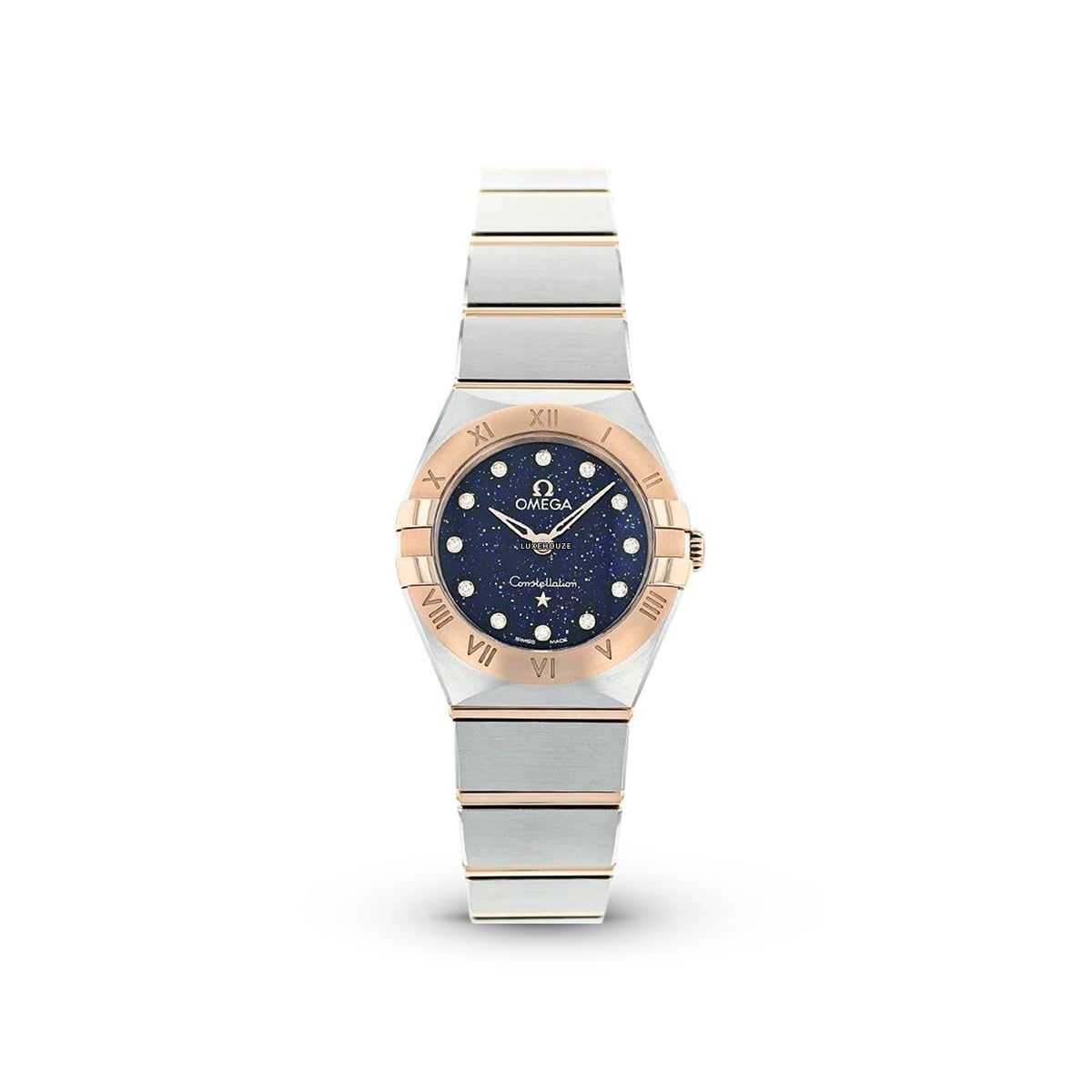 Omega Constellation 25 13120256053002 Blue Dial, Bracelet