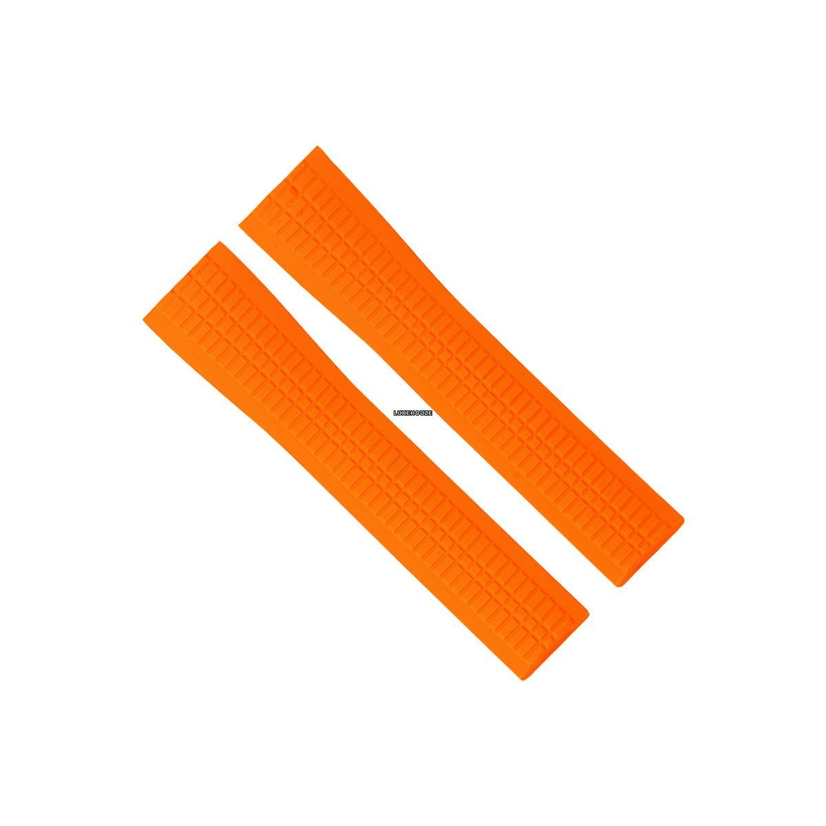 Patek Philippe Orange Rubber Strap - For 5968