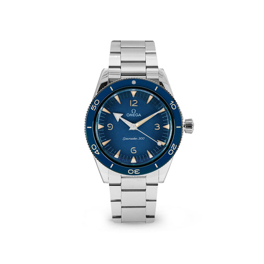 Omega Seamaster Co-Axial 300M 23430412103001 Blue Dial, Bracelet