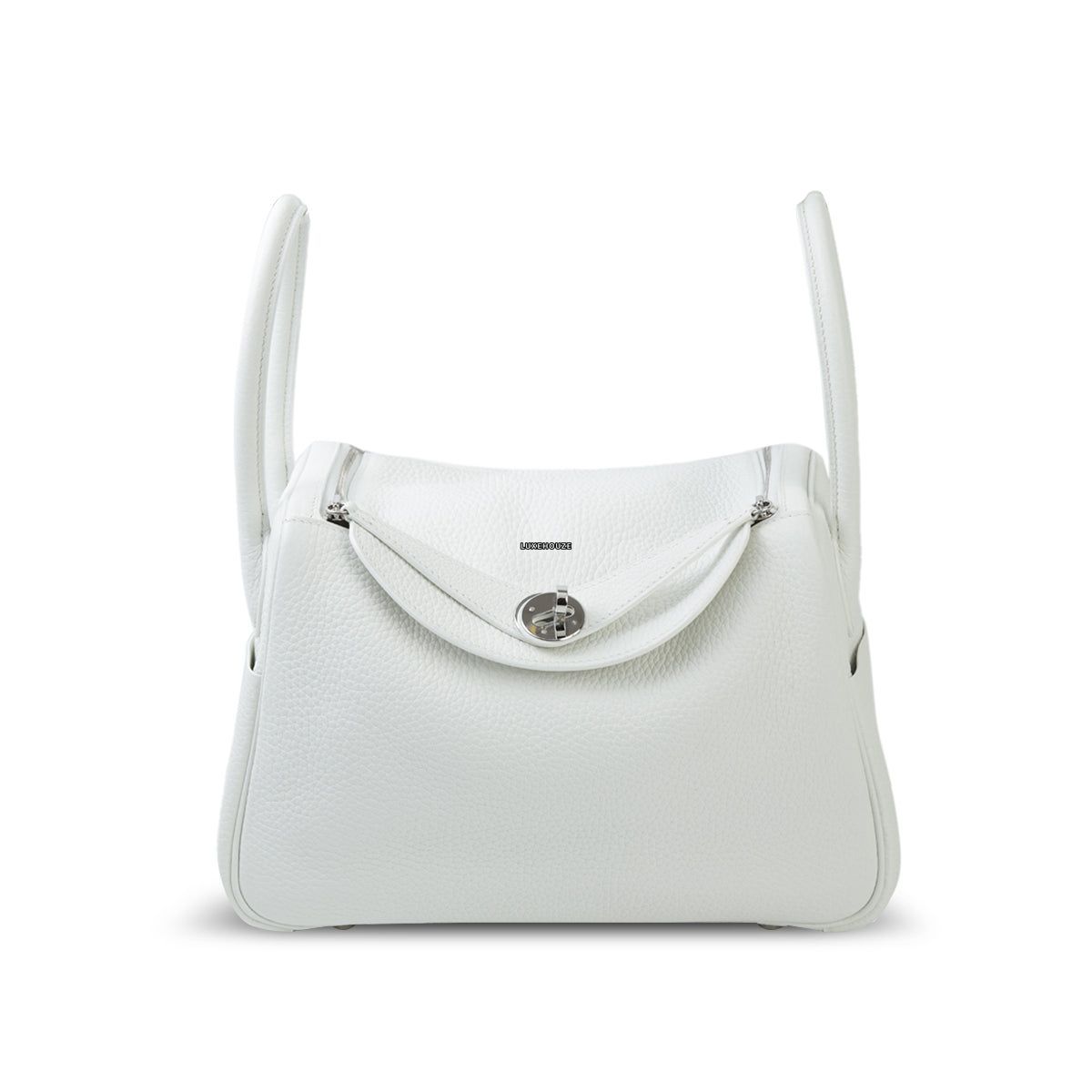 Hermes Lindy 26 Blanc Clemence PHW D