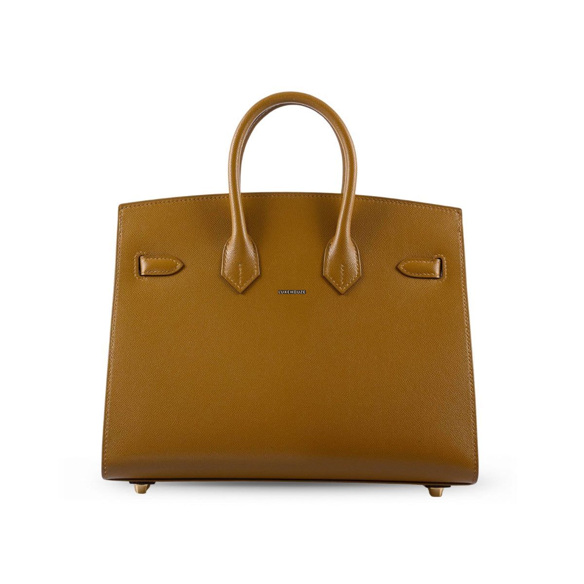 Hermes Birkin 25 Bronze Dore Madame Sellier GHW B