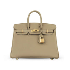 Hermes Birkin 30 Beige de Marfa Togo GHW W 