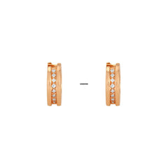 Bulgari B.ZERO1 EARRINGS 348036 Rose Gold