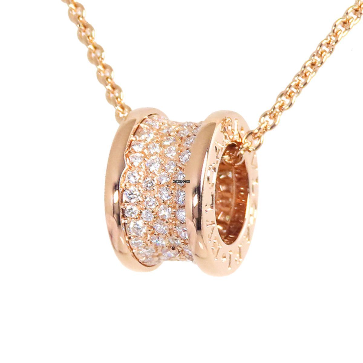 Bvlgari B.ZERO1 NECKLACE 348035 Rose Gold