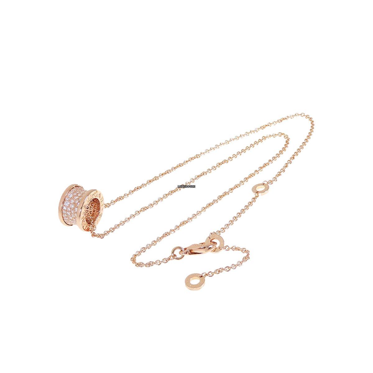 Bvlgari B.ZERO1 NECKLACE 348035 Rose Gold