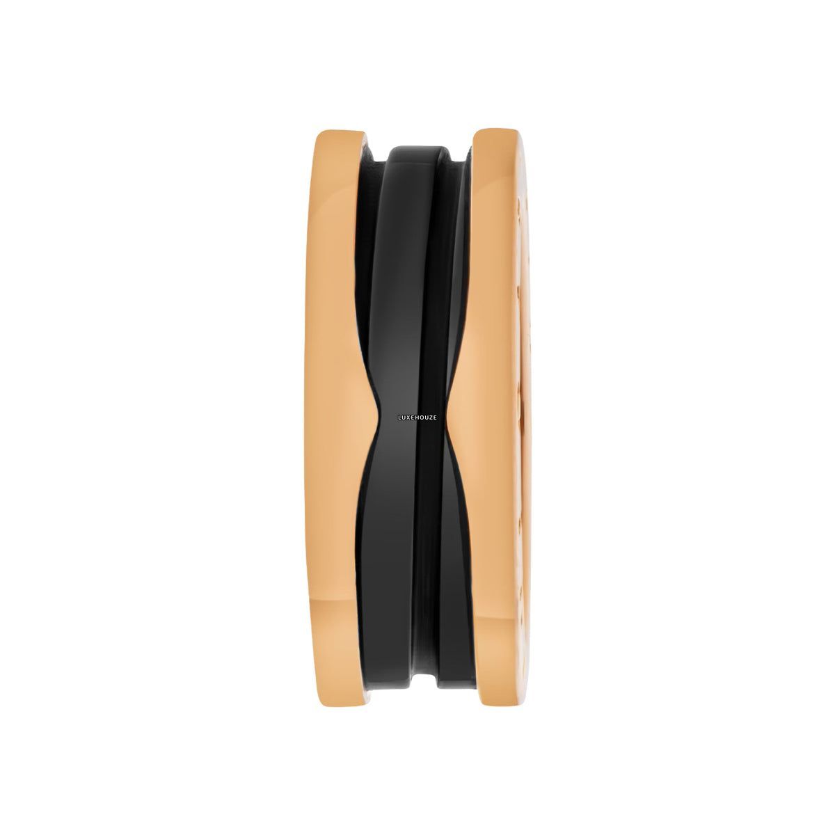 Bulgari B.ZERO1 RING 347044 Rose Gold / Ceramic