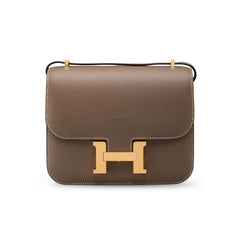 Hermes Constance 18 Etoupe Epsom GHW B