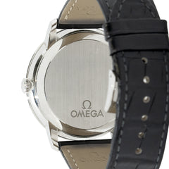 Omega De Ville 42413402002001 White Dial, Leather Strap