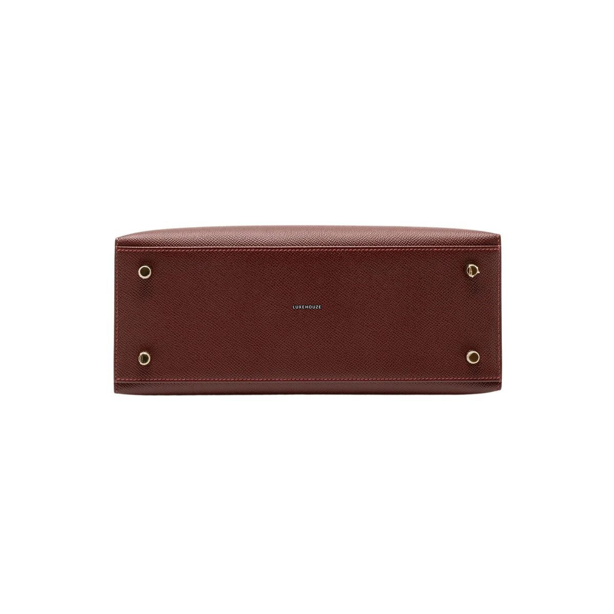 Hermes Kelly 28 Rouge H Epsom Sellier GHW W