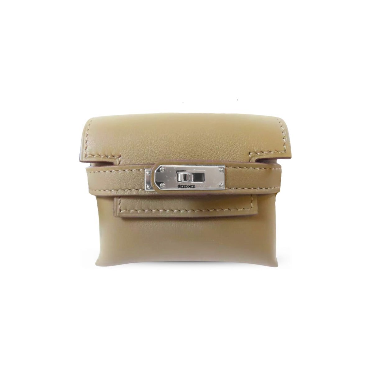 Hermes Kelly Moove Etoupe Swift PHW W