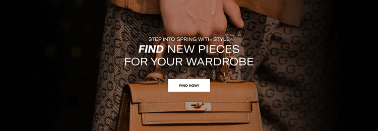 Find new pieces for your wardrobe