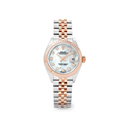 Rolex Lady Datejust 28 279171NG White MOP Jubilee