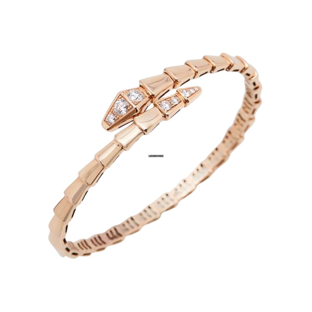 Bulgari SERPENTI VIPER BRACELET 360710 Rose Gold