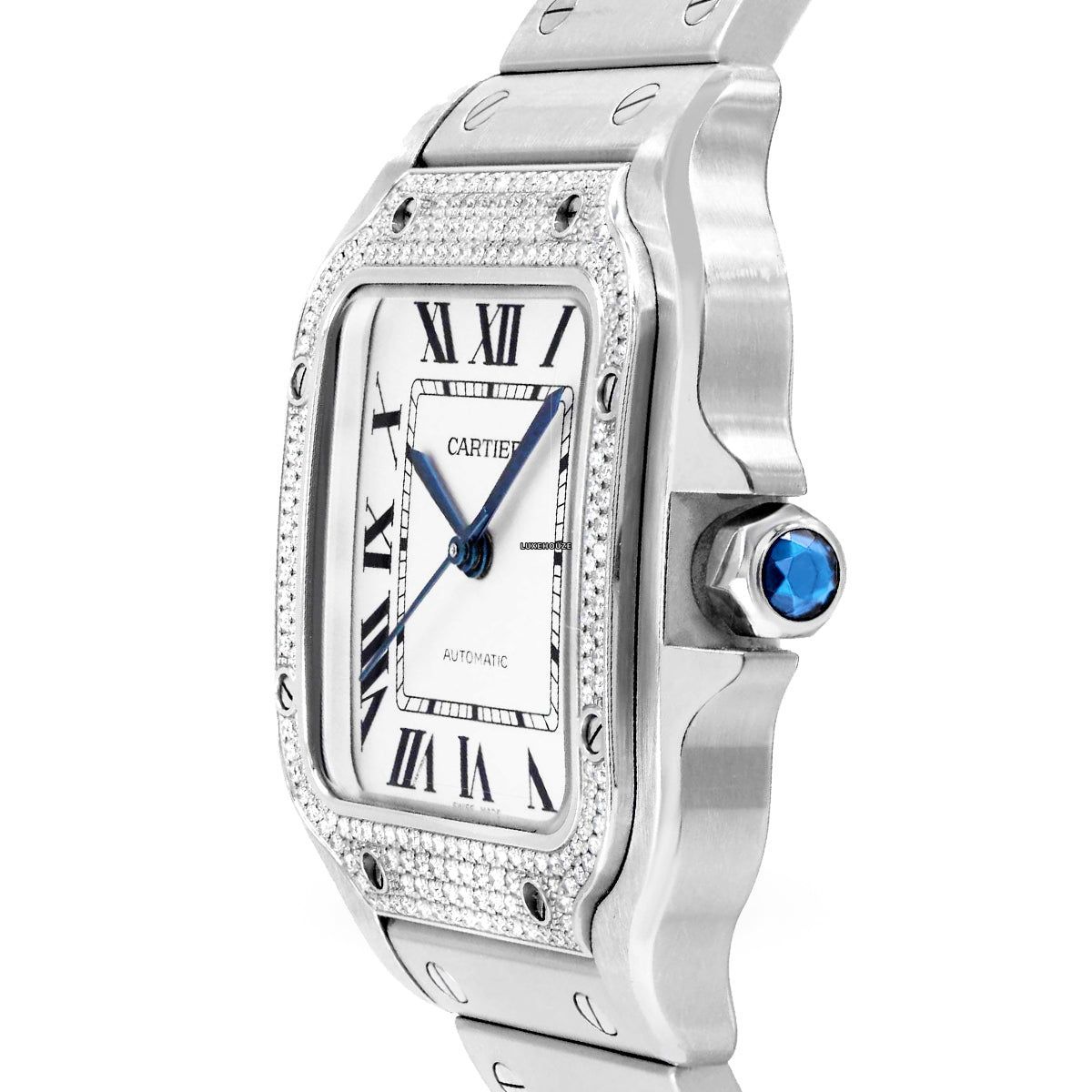 Jual Santos de Cartier W4SA0005 Silver Original dengan Harga Terbaik