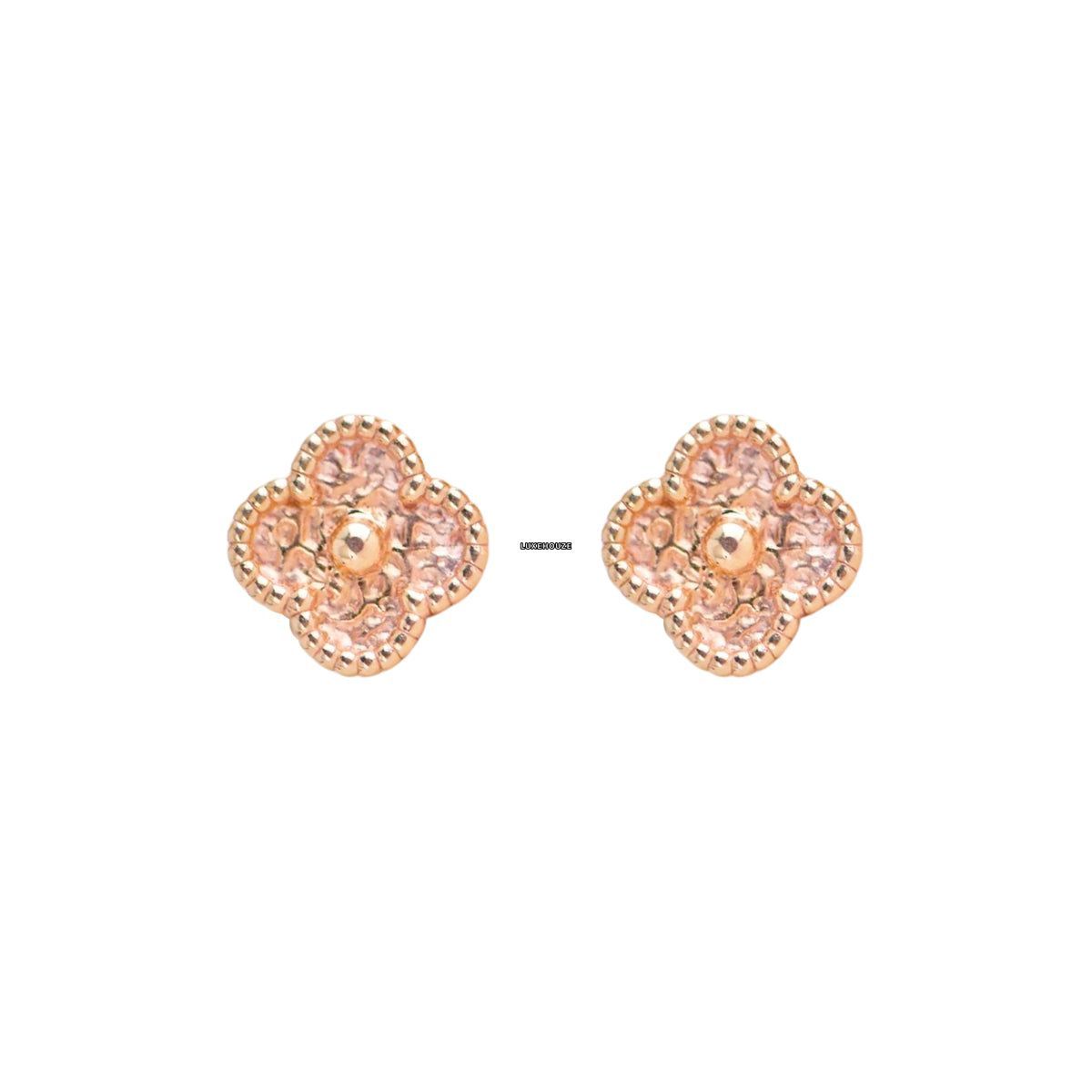 Van Cleef & Arpels Sweet Alhambra Earstuds 18K Rose Gold VCARO8DB00