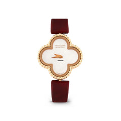 Van Cleef & Arpels Sweet Alhambra Watch 18K Rose Gold Mother-of-pearl VCARO8SF00