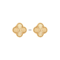 Van Cleef & Arpels Vintage Alhambra Earrings 18K Yellow Gold VCARP3JL00